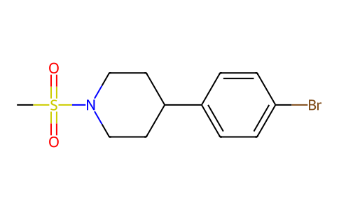 4-(4-Bromophenyl)-1-(methylsulfonyl)piperidine 622386-94-1